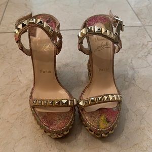 Christian Louboutin  Wedges size 36